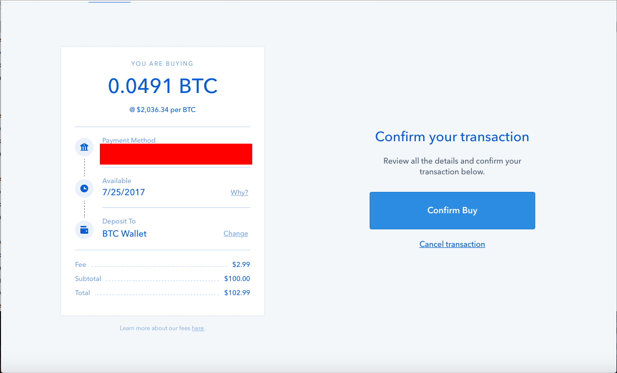 How To Buy Bitcoin From Coinbase A Step By Step Guide Build A - 